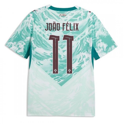 Portugalsko Vonkajší MS 2026 Joao Felix #11 futbalové dresy Krátky Rukáv 1 Portugalsko Vonkajší MS 2026 Joao Felix #11 futbalové dresy Krátky Rukáv