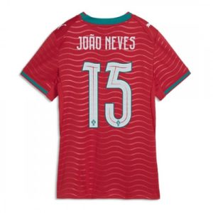 Futbalový Dres Portugalsko MS 2026 Joao Neves #15 Domáci Ženy