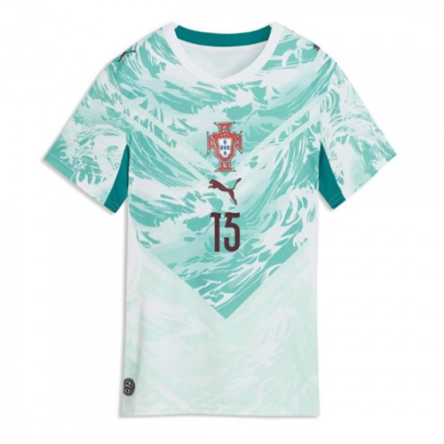 Futbalový Dres Portugalsko MS 2026 Joao Neves #15 Vonkajší Ženy 2 Futbalový Dres Portugalsko MS 2026 Joao Neves #15 Vonkajší Ženy – Obrázok 2