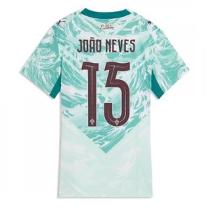 Futbalový Dres Portugalsko MS 2026 Joao Neves #15 Vonkajší Ženy