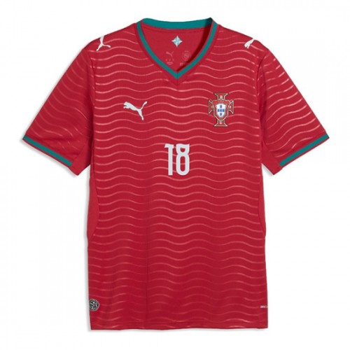 Portugalsko Domáci MS 2026 Pedro Neto #18 futbalové dresy Krátky Rukáv 2 Portugalsko Domáci MS 2026 Pedro Neto #18 futbalové dresy Krátky Rukáv – Obrázok 2
