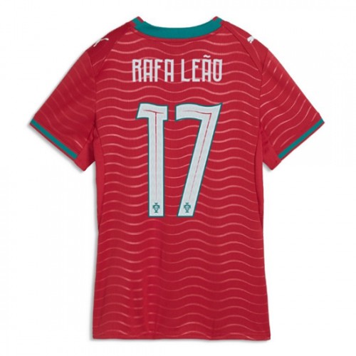 Futbalový Dres Portugalsko MS 2026 Rafael Leao #17 Domáci Ženy 1 Futbalový Dres Portugalsko MS 2026 Rafael Leao #17 Domáci Ženy