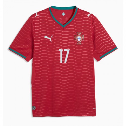 Portugalsko Domáci MS 2026 Rafael Leao #17 futbalové dresy Krátky Rukáv 2 Portugalsko Domáci MS 2026 Rafael Leao #17 futbalové dresy Krátky Rukáv – Obrázok 2