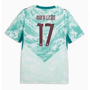Portugalsko Vonkajší MS 2026 Rafael Leao #17 futbalové dresy Krátky Rukáv
