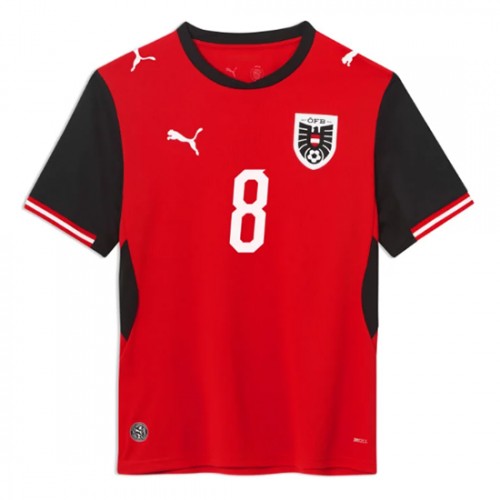 Futbalové dresy Rakúsko Domáci MS 2026 David Alaba #8 2 Futbalové dresy Rakúsko Domáci MS 2026 David Alaba #8 – Obrázok 2