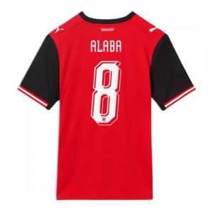Futbalové dresy Rakúsko Domáci MS 2026 David Alaba #8