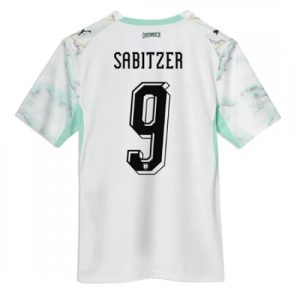 Futbalové dresy Rakúsko Vonkajší MS 2026 Marcel Sabitzer #9 Ženy