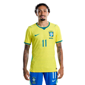 Pánsky dres Brazília MS 2026 Domáci Raphinha 11 Komplet