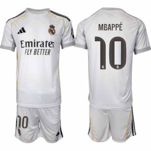 Futbalový komplet Real Madrid 2025/26 Domáci Pánsky Kylian Mbappé #10