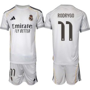 Futball-Komplett Real Madrid 2025/26 Heim Herren Rodrygo #11