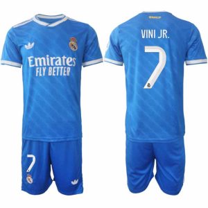 Home 20 Futbalový komplet Real Madrid 2025/26 Tretí Pánsky Vinicius Junior #7