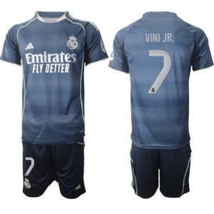 Home 1 Futbalový komplet Real Madrid 2025/26 Vonkajší Pánsky Vinicius Junior #7