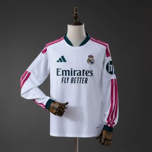 Pánsky Futbalový Dres Real Madrid 2026/27 Domáci Dlhý rukáv