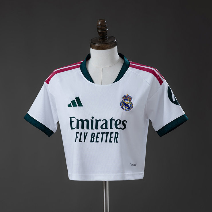 Real Madrid 2026/27 Domáci Dámsky skrátený Futbalový dres 1 Real Madrid 2026/27 Domáci Dámsky skrátený Futbalový dres