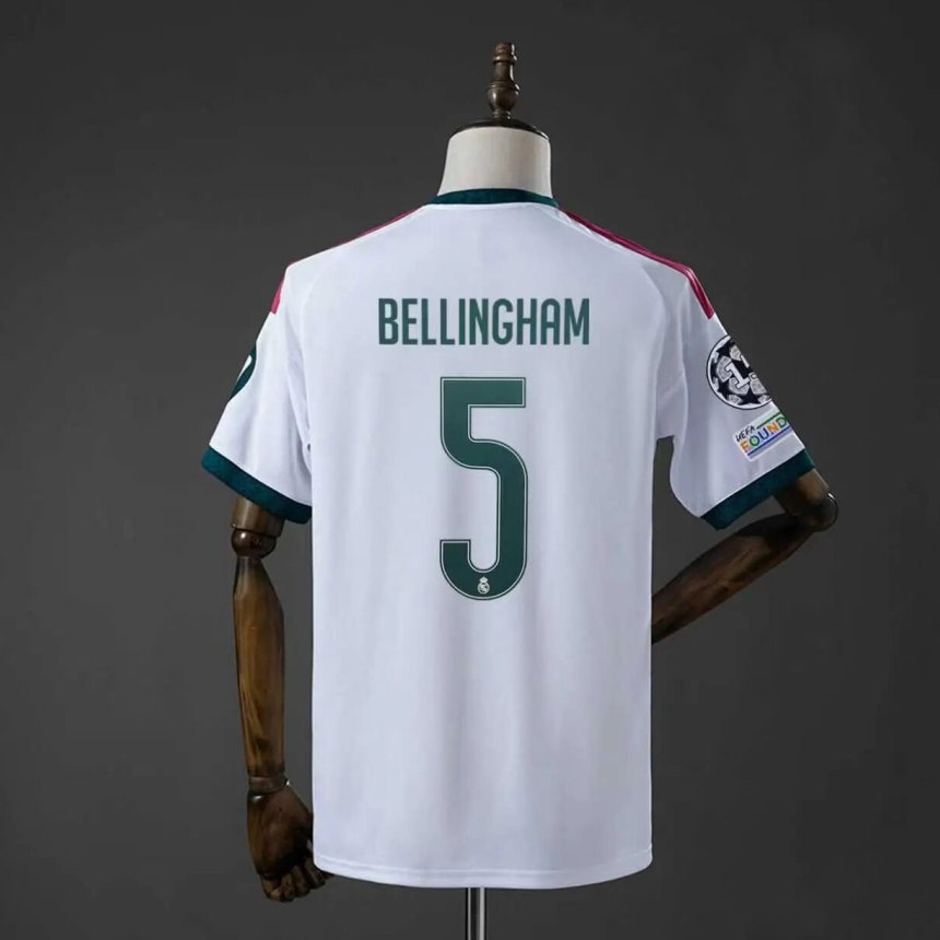 Pánsky Futbalový Dres Real Madrid Domáci 2026/27 Jude Bellingham 5 1 Pánsky Futbalový Dres Real Madrid Domáci 2026/27 Jude Bellingham 5