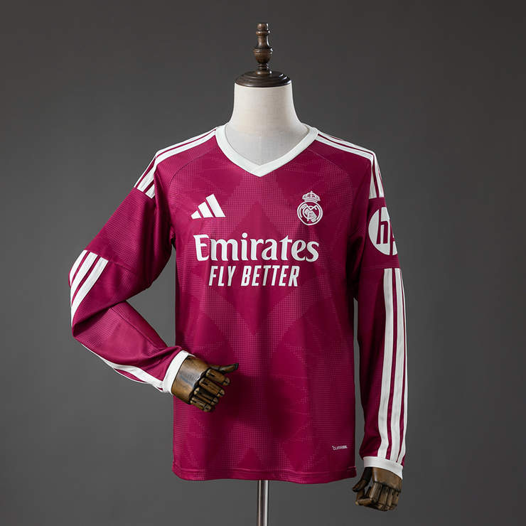 Pánsky Futbalový Dres Real Madrid 2026/27 Tretina Dlhý rukáv 1 Pánsky Futbalový Dres Real Madrid 2026/27 Tretina Dlhý rukáv