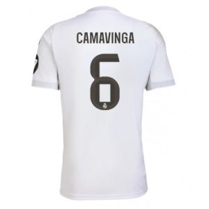 Real Madrid Eduardo Camavinga #6 Fußballtrikot 2025-26 Heim
