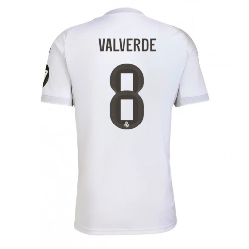 Real Madrid Federico Valverde #8 Fußballtrikot 2025-26 Heim 1 Real Madrid Federico Valverde #8 Fußballtrikot 2025-26 Heim