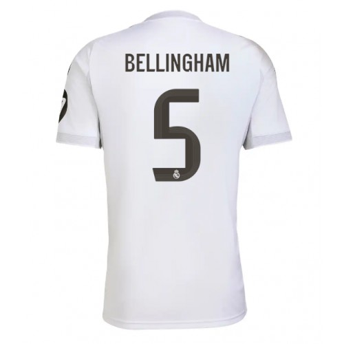 Real Madrid Jude Bellingham #5 Fußballtrikot 2025-26 Heim 1 Real Madrid Jude Bellingham #5 Fußballtrikot 2025-26 Heimtrikot