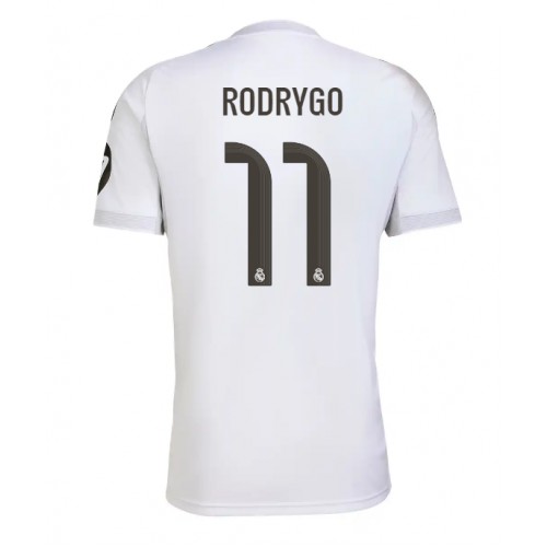 Real Madrid Rodrygo Goes #11 Futbalový dres 2025-26 Domáci 1 Real Madrid Rodrygo Goes #11 Voetbaltrui 2025-26 Thuis