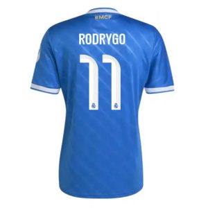 Real Madrid Rodrygo Goes #11 Fußballtrikot 2025-26 Viertel