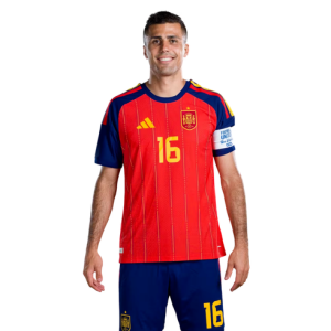 Pánsky Futbalový Dres Španielsko MS 2026 Domáci Rodri 16 Komplet