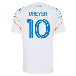 San Diego FC Preč dres 2026/27 Pánsky – Anders Dreyer #10 Futbalový Dres
