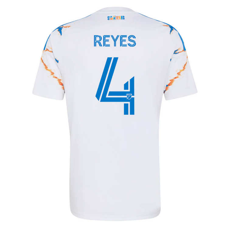 San Diego FC Preč dres 2026/27 Pánsky – Andrés Reyes #4 Futbalový Dres 1 San Diego FC Preč dres 2026/27 Pánsky – Andrés Reyes #4 Futbalový Dres