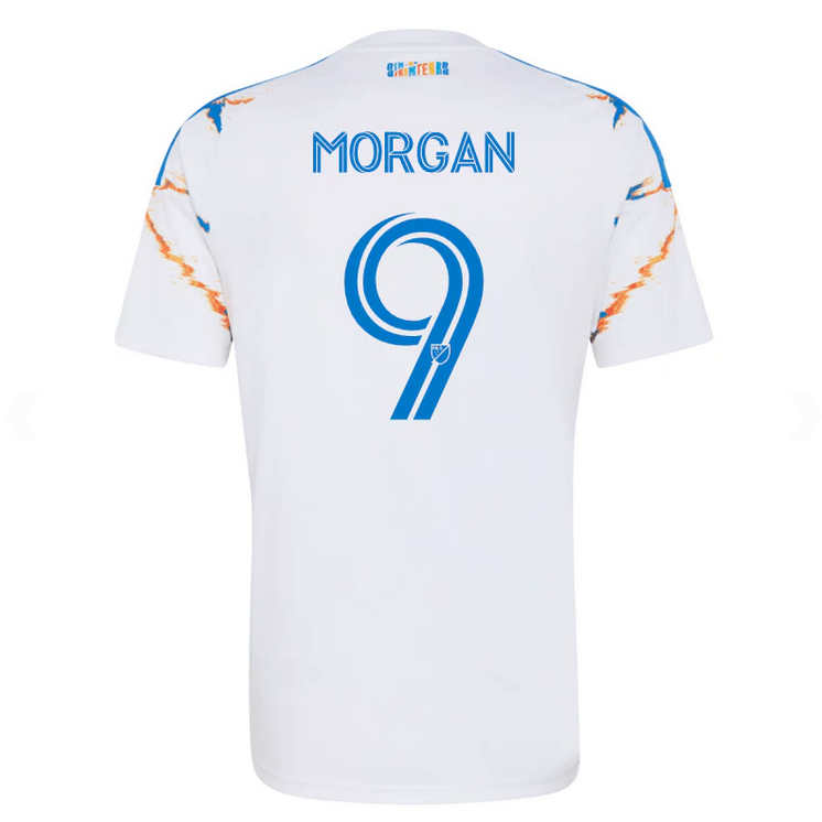 San Diego FC Preč dres 2026/27 Pánsky – Lewis Morgan #9 Futbalový Dres 1 San Diego FC Preč dres 2026/27 Pánsky – Lewis Morgan #9 Futbalový Dres