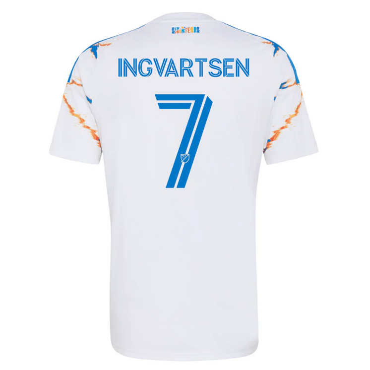 San Diego FC Preč dres 2026/27 Pánsky – Marcus Ingvartsen #7 Futbalový Dres 1 San Diego FC Preč dres 2026/27 Pánsky – Marcus Ingvartsen #7 Futbalový Dres
