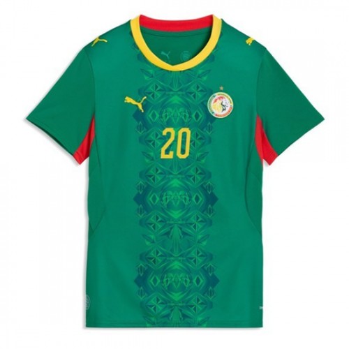 Senegal Vonkajší MS 2026 Ženy Futbalový Dres Habib Diallo #20 2 Senegal Vonkajší MS 2026 Ženy Futbalový Dres Habib Diallo #20 – Obrázok 2
