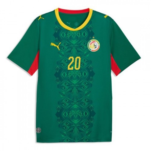 Futbalové dresy Senegal MS 2026 Habib Diallo #20 Vonkajší 2 Futbalové dresy Senegal MS 2026 Habib Diallo #20 Vonkajší – Obrázok 2