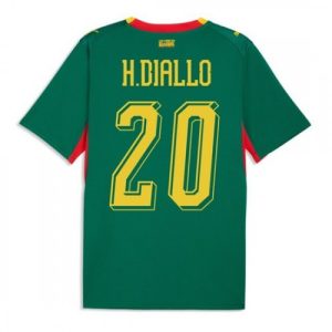 Futbalové dresy Senegal MS 2026 Habib Diallo #20 Vonkajší