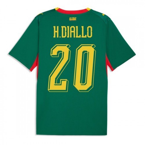 Futbalové dresy Senegal MS 2026 Habib Diallo #20 Vonkajší 1 Futbalové dresy Senegal MS 2026 Habib Diallo #20 Vonkajší