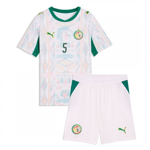 Detský Futbalový set Senegal Domáci MS 2026 Idrissa Gueye #5 2 Detský Futbalový set Senegal Domáci MS 2026 Idrissa Gueye #5