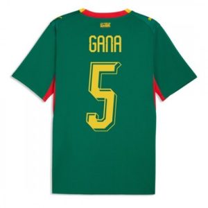 Futbalové dresy Senegal MS 2026 Idrissa Gueye #5 Vonkajší