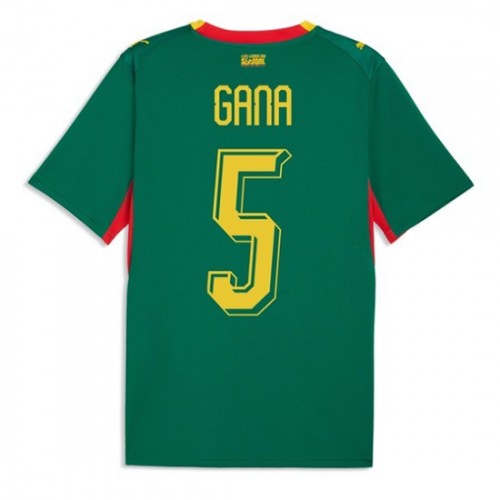 Futbalové dresy Senegal MS 2026 Idrissa Gueye #5 Vonkajší 1 Futbalové dresy Senegal MS 2026 Idrissa Gueye #5 Vonkajší
