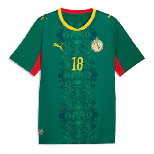 Futbalové dresy Senegal MS 2026 Ismaila Sarr #18 Vonkajší 2 Futbalové dresy Senegal MS 2026 Ismaila Sarr #18 Vonkajší – Obrázok 2