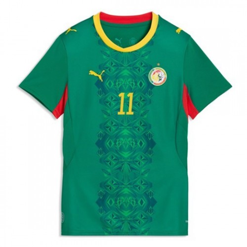 Senegal Vonkajší MS 2026 Ženy Futbalový Dres Nicolas Jackson #11 2 Senegal Vonkajší MS 2026 Ženy Futbalový Dres Nicolas Jackson #11 – Obrázok 2