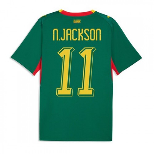 Futbalové dresy Senegal MS 2026 Nicolas Jackson #11 Vonkajší 1 Futbalové dresy Senegal MS 2026 Nicolas Jackson #11 Vonkajší