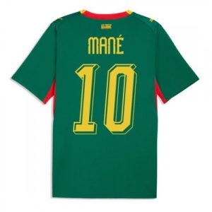 Futbalové dresy Senegal MS 2026 Sadio Mane #10 Vonkajší
