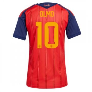 Ženy Futbalový Dres Španielsko MS 2026 Domáci Dani Olmo #10