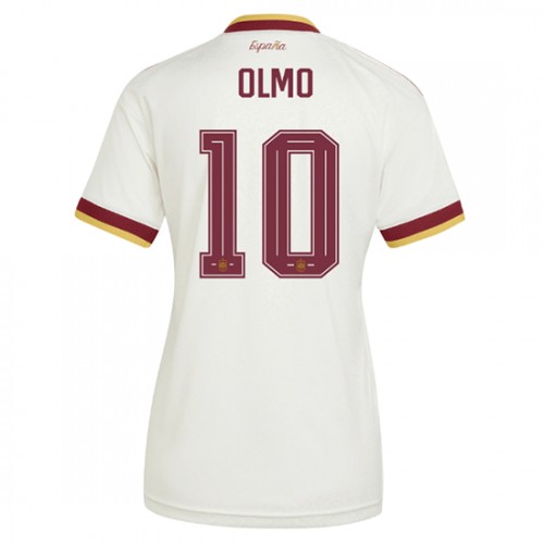 Ženy Futbalový Dres Španielsko MS 2026 Dani Olmo #10 Vonkajší 1 Ženy Futbalový Dres Španielsko MS 2026 Dani Olmo #10 Vonkajší