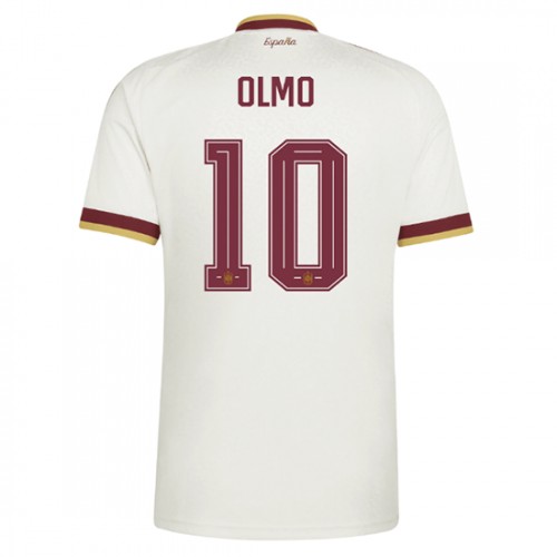 Španielsko futbalové dresy MS 2026 Dani Olmo #10 Vonkajší 1 Španielsko futbalové dresy MS 2026 Dani Olmo #10 Vonkajší