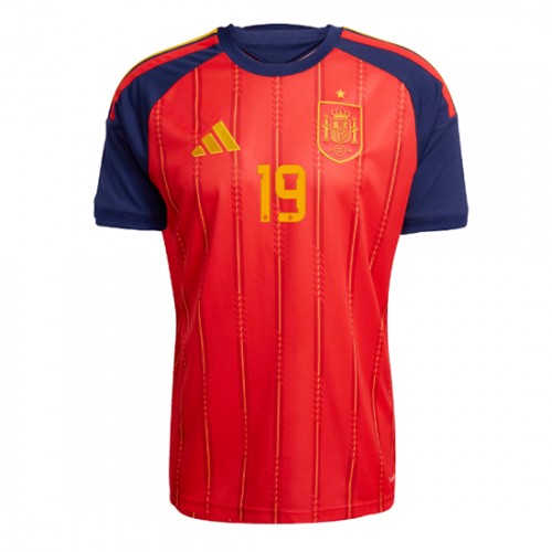 Španielsko futbalové dresy MS 2026 Domáci Lamine Yamal #19 2 Španielsko futbalové dresy MS 2026 Domáci Lamine Yamal #19 – Obrázok 2