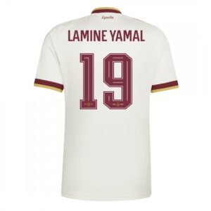 Španielsko futbalové dresy MS 2026 Lamine Yamal #19 Vonkajší