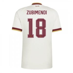 Španielsko futbalové dresy MS 2026 Martin Zubimendi #18 Vonkajší