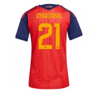 Ženy Futbalový Dres Španielsko MS 2026 Domáci Mikel Oyarzabal #21