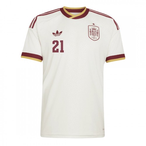 Španielsko futbalové dresy MS 2026 Mikel Oyarzabal #21 Vonkajší 2 Španielsko futbalové dresy MS 2026 Mikel Oyarzabal #21 Vonkajší – Obrázok 2