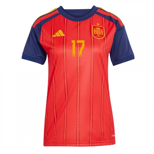 Ženy Futbalový Dres Španielsko MS 2026 Domáci Nico Williams #17 2 Ženy Futbalový Dres Španielsko MS 2026 Domáci Nico Williams #17 – Obrázok 2